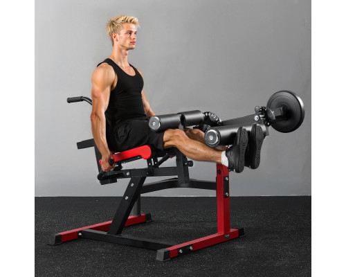 Жим ногами VEVOR UB2914, чорно-червоний
