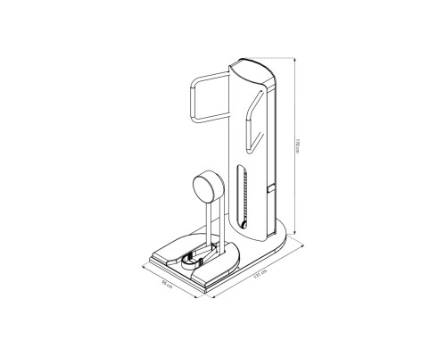 Тренажер для підколінних сухожиль NOHRD StudioLine Hamstring Curl Oak SL-NH-50.351, дуб