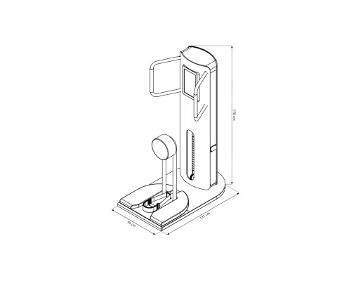 Тренажер для підколінних суглобів NOHRD StudioLine Hamstring Curl Oak SL-NH-51.381, дуб