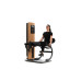 NOHRD StudioLine Leg Extension machine Oak with monitor