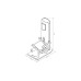 NOHRD StudioLine Leg Extension machine Oak with monitor