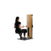 Тренажер для тяги сидячи NOHRD StudioLine Seated Row Oak
