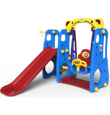 Дитяча гірка 3в1 Ramiz ZOG.TB-201A, 128 x 161 x 124 см - різнокольорова