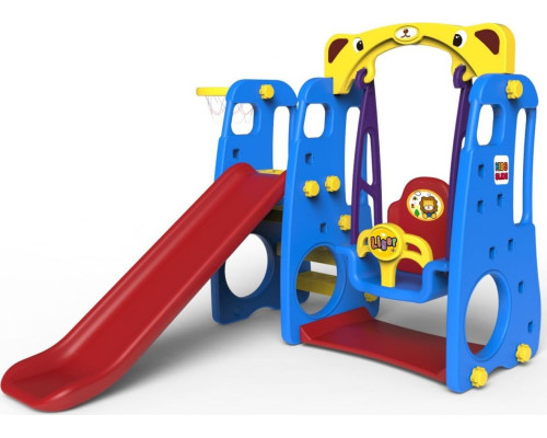 Дитяча гірка 3в1 Ramiz ZOG.TB-201A, 128 x 161 x 124 см - різнокольорова