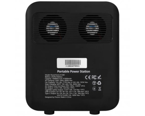 Портативна зарядна станція Proove PowerHome K1200 Портативна зарядна станція Proove PowerHome K1200
