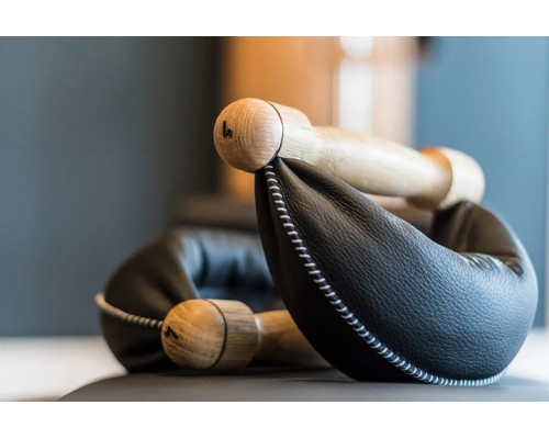 Стійка з гантелями NOHRD Oak Vintage Leather 2-8 кг