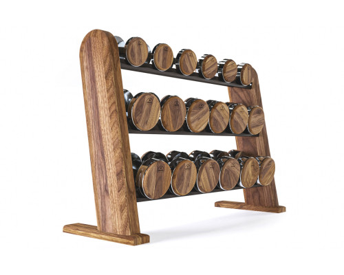 Стійка з гантелями NOHRD Classic Walnut