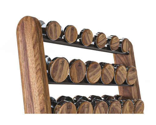 Стійка з гантелями NOHRD Classic Walnut
