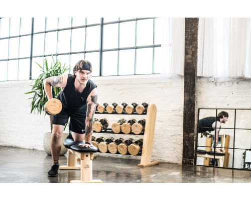 Стійка з гантелями NOHRD Club Ash