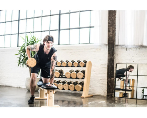 Стійка з гантелями NOHRD Oxbridge Cherry