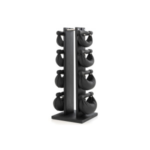Стійка з гантелями NOHRD SwingBell Tower Set Shadow Leather 2-8 кг