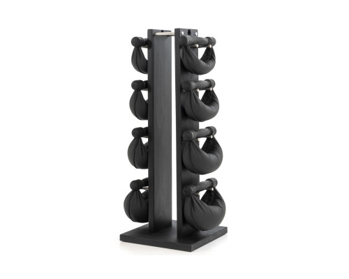 Стійка з гантелями NOHRD SwingBell Tower Set Shadow Leather 2-8 кг