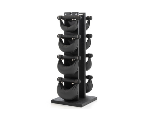 Стійка з гантелями NOHRD SwingBell Tower Set Shadow Leather 2-8 кг