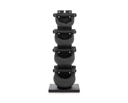 Стійка з гантелями NOHRD SwingBell Tower Set Shadow Leather 2-8 кг