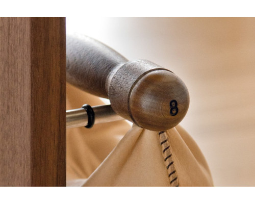 Стійка з гантелями NOHRD Classic Walnut Leather 2-8 кг