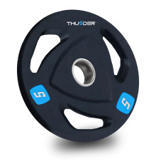 Диск олімпійський THUNDER 5 кг