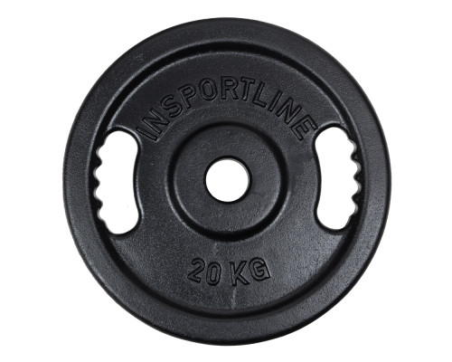 Набір олімпійських дисків inSPORTline Castblack 2 - 20 кг, 8 шт