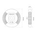 Диск чавунний K-SPORT KETTEL 5 кг
