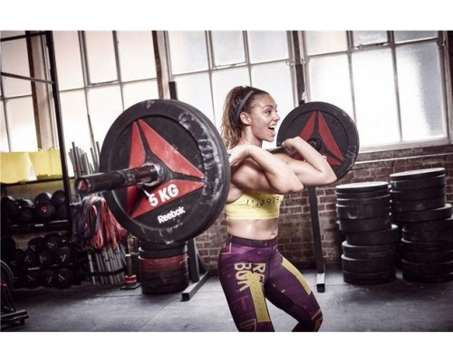 Диски Reebok Bumper Plate 25 кг Диски Reebok Bumper Plate 25 кг