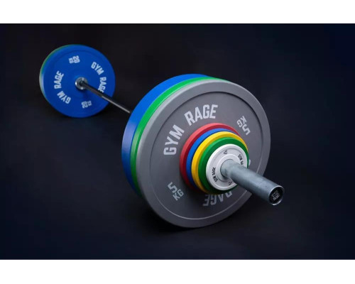 Набір олімпійських дисків Gym Rage 165 кг Набір олімпійських дисків Gym Rage 165 кг