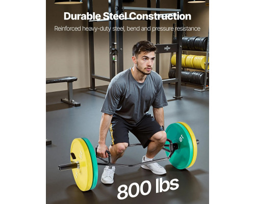 Гриф для штанги VEVOR 5,5 см, 360 кг