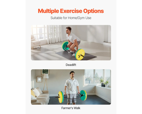 Гриф для штанги VEVOR 5,5 см, 360 кг