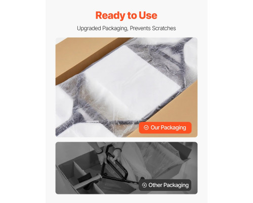 Гриф для штанги VEVOR 5,5 см, 360 кг