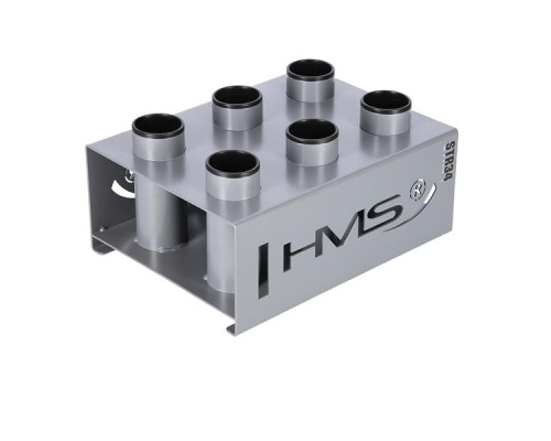 Сталева підставка під олімпійські грифи 6 лунок HMS COMMERCIAL STR34 Сталева підставка під олімпійські грифи 6 лунок HMS COMMERCIAL STR34