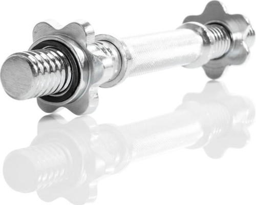 Короткий гриф Movit  з затисками без ваги 2,25 кг Короткий гриф Movit  з затисками без ваги 2,25 кг