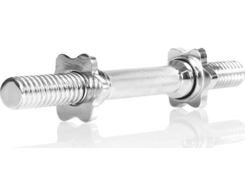 Короткий гриф Movit  з затисками без ваги 2,25 кг Короткий гриф Movit  з затисками без ваги 2,25 кг