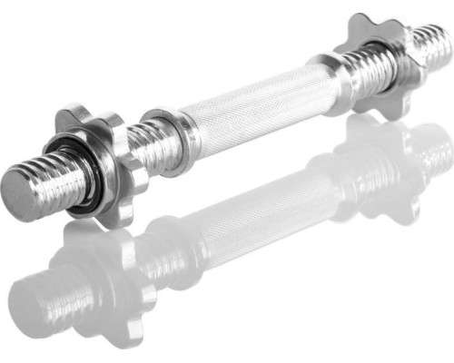 Короткий гриф Movit  з затисками без ваги 2,25 кг Короткий гриф Movit  з затисками без ваги 2,25 кг