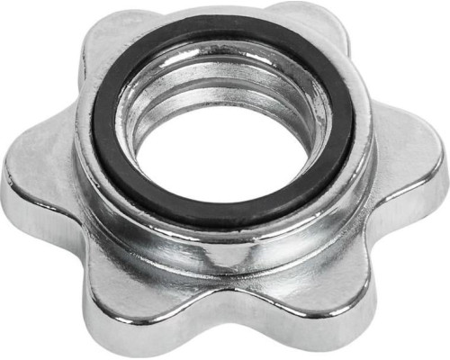 Короткий гриф Movit  з затисками без ваги 2,25 кг Короткий гриф Movit  з затисками без ваги 2,25 кг