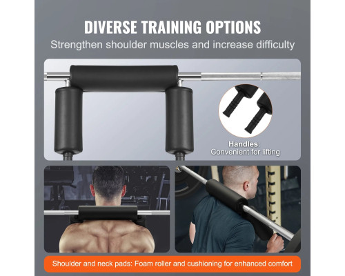 Гриф для штанги VEVOR 221 см, 315 кг