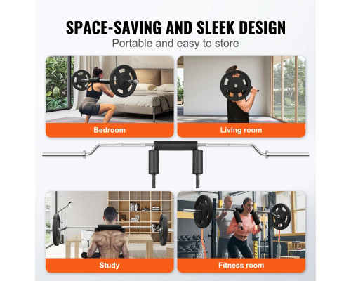 Гриф для штанги VEVOR 221 см, 315 кг