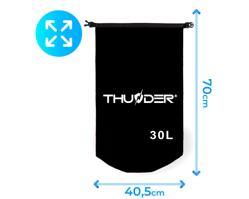 Гермомішок THUNDER 30 л чорний Гермомішок THUNDER 30 л чорний