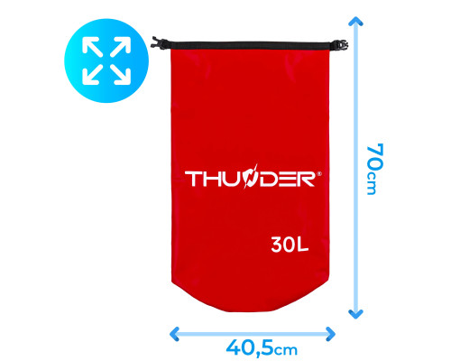 Гермомішок THUNDER 30 л червоний Гермомішок THUNDER 30 л червоний
