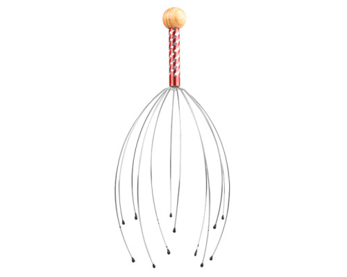 Масажер для голови inSPORTline Kutsuo - червоний