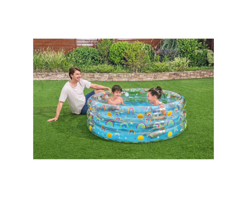 Басейн надувний дитячий Тропіки Bestway 51045 150х53 см