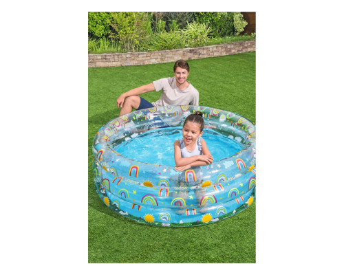 Басейн надувний дитячий Тропіки Bestway 51045 150х53 см