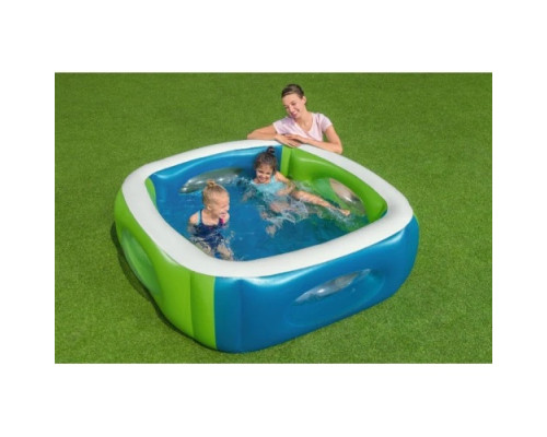 Басейн надувний дитячий Bestway 51132 168х168х56 см