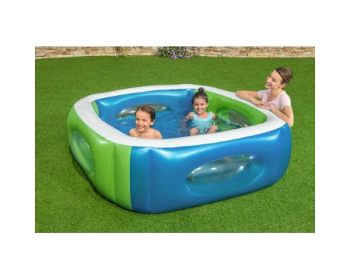 Басейн надувний дитячий Bestway 51132 168х168х56 см