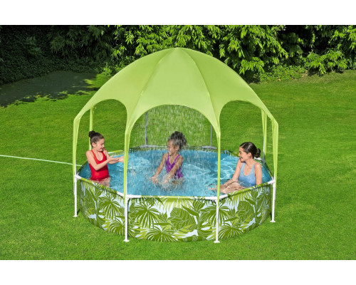 Басейн каркасний дитячий з дохом Bestway 56432 244 х 51 см
