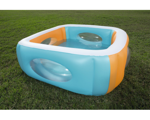 Басейн надувний дитячий Window Pool Bestway 51132 168x168х56 см Басейн надувний дитячий Window Pool Bestway 51132 168x168х56 см