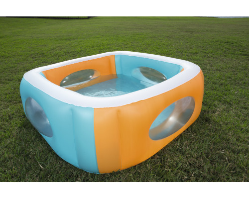 Басейн надувний дитячий Window Pool Bestway 51132 168x168х56 см Басейн надувний дитячий Window Pool Bestway 51132 168x168х56 см