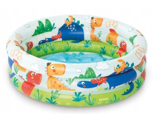 Басейн надувний дитячий Динозаври Intex 57106 61x22 см