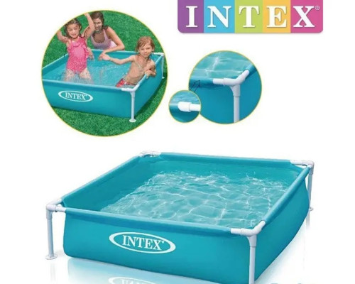 Басейн каркасний дитячий MINI FRAME POOL Intex 57173 122x122x30 см Басейн каркасний дитячий MINI FRAME POOL Intex 57173 122x122x30 см