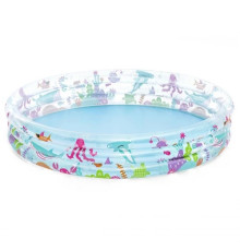 Басейн надувний дитячий Морський світ Bestway 51005-jellyfish 183x33 см