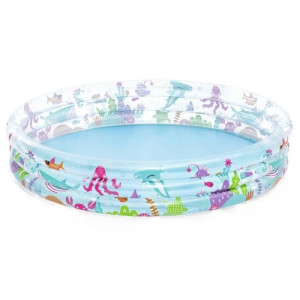Басейн надувний дитячий Морський світ Bestway 51005-jellyfish 183x33 см