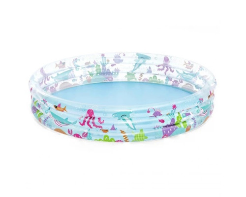 Басейн надувний дитячий Морський світ Bestway 51005-jellyfish 183x33 см