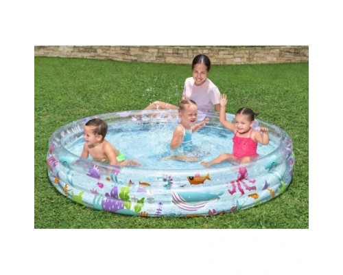Басейн надувний дитячий Морський світ Bestway 51005-jellyfish 183x33 см